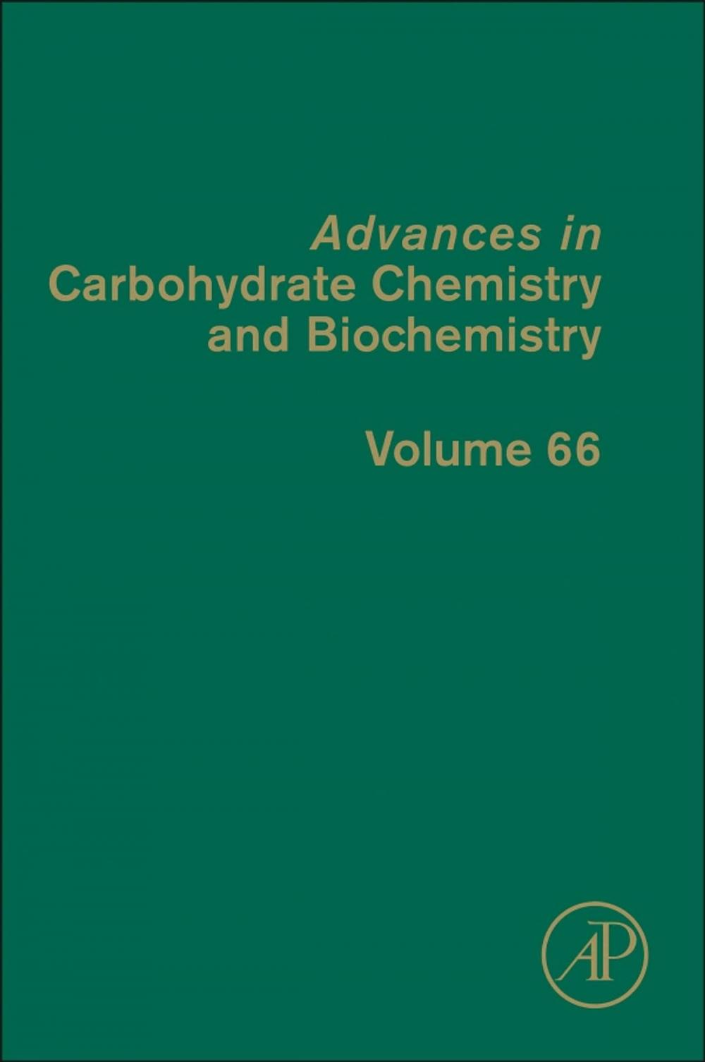 Big bigCover of Advances in Carbohydrate Chemistry and Biochemistry