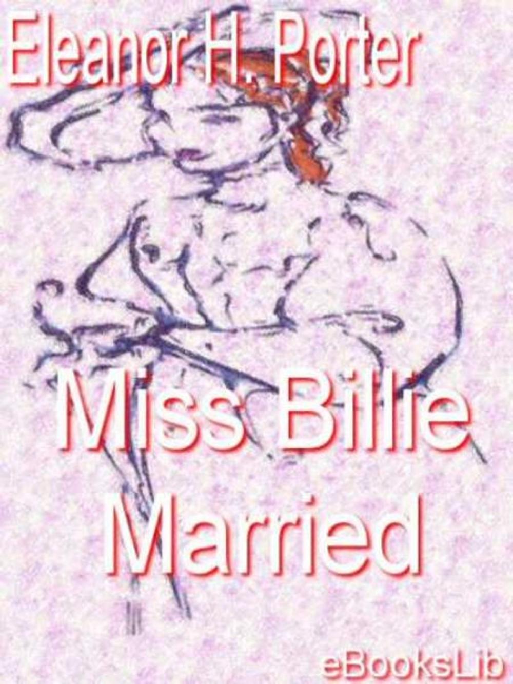 Big bigCover of Miss Billie Married