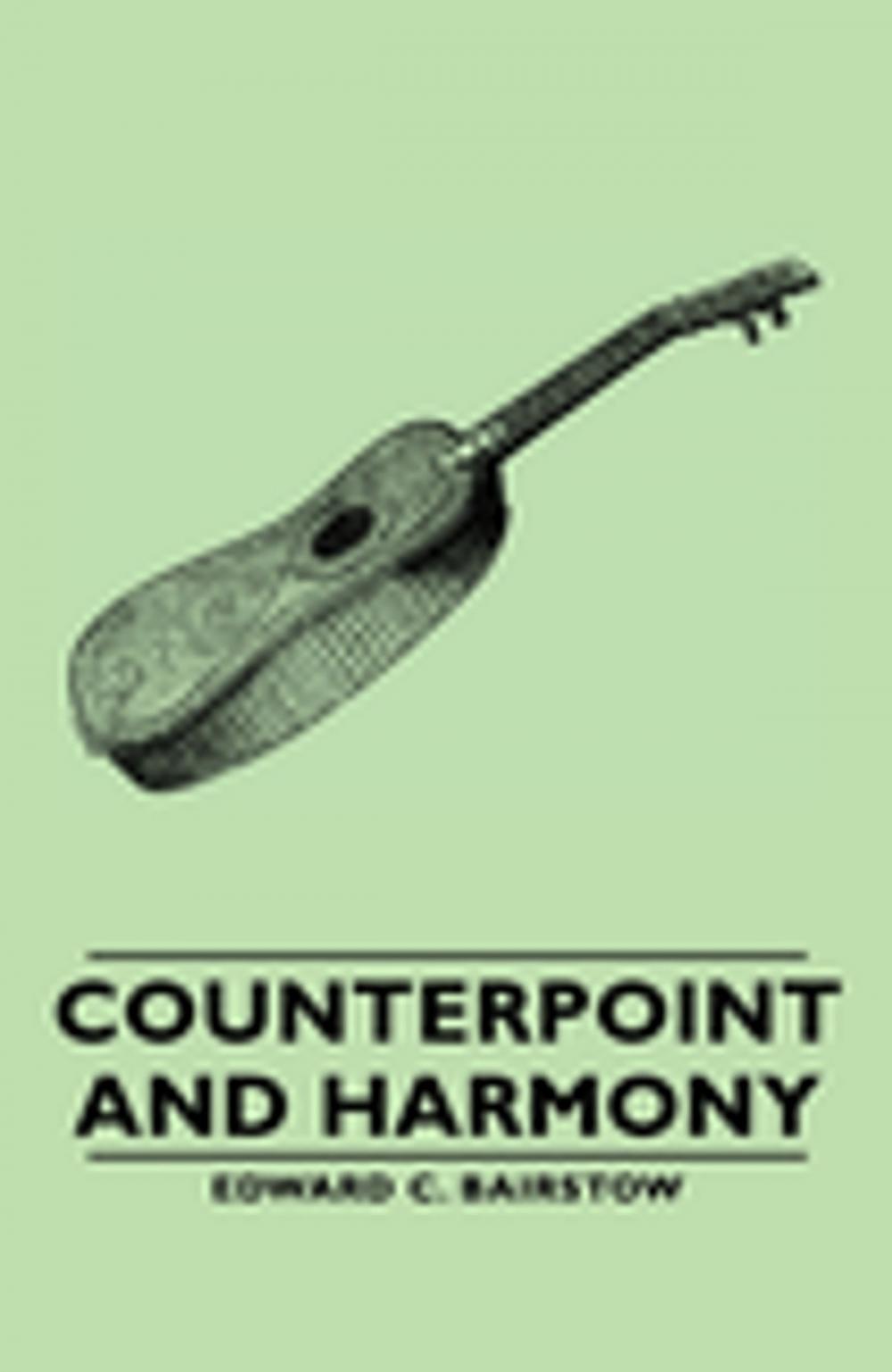 Big bigCover of Counterpoint and Harmony