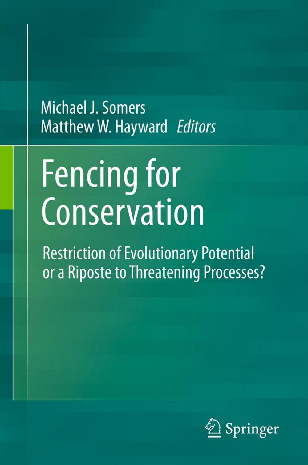 Big bigCover of Fencing for Conservation