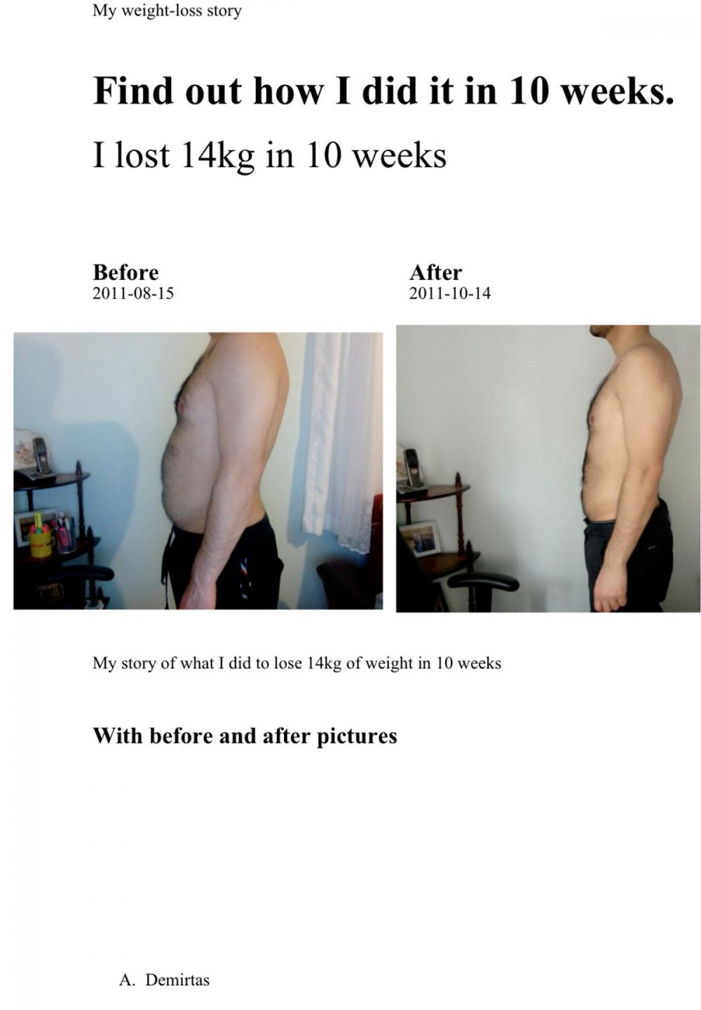 Big bigCover of How I Lost 14kg of Body Fat In 10 Weeks
