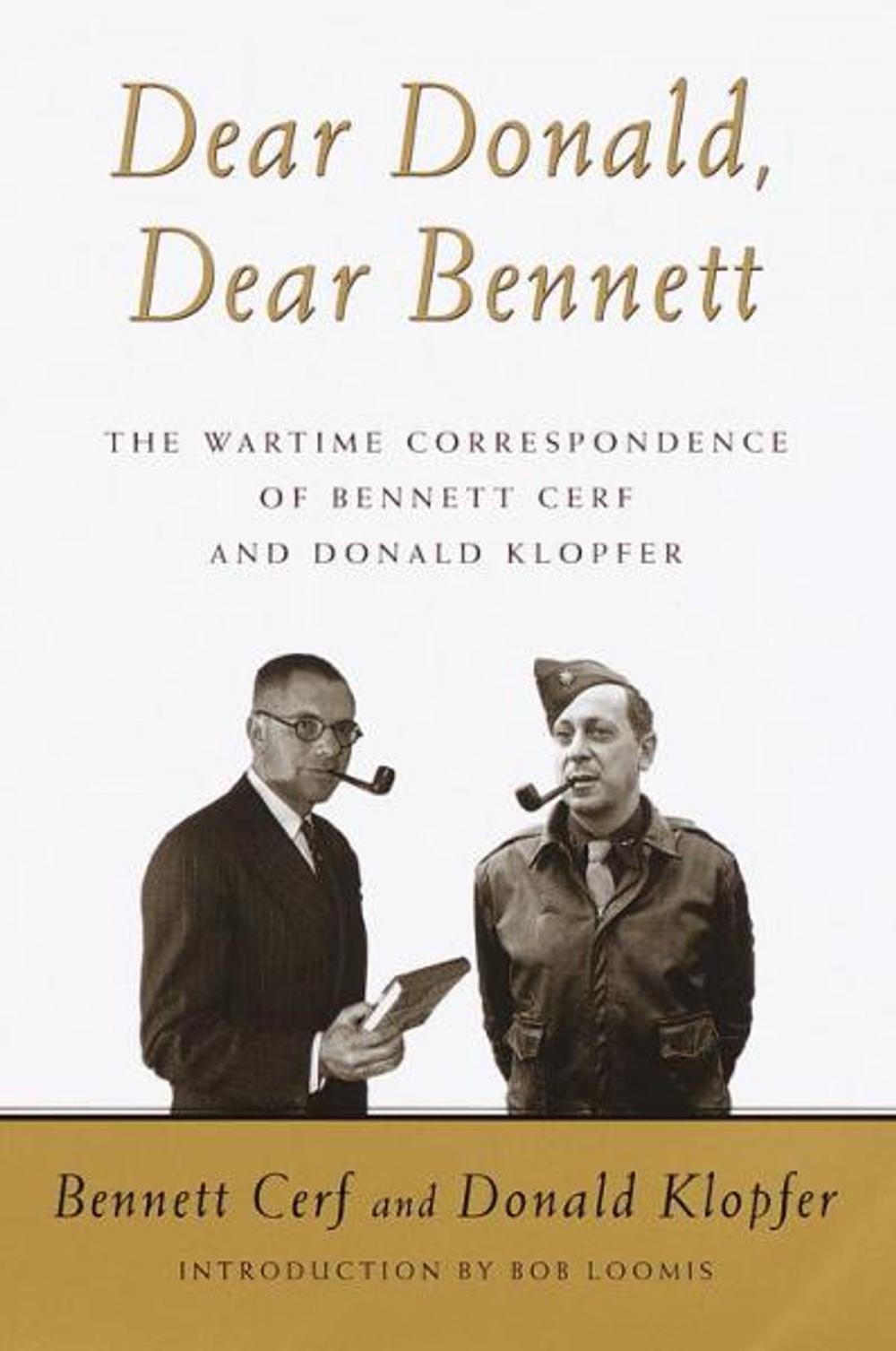 Big bigCover of Dear Donald, Dear Bennett