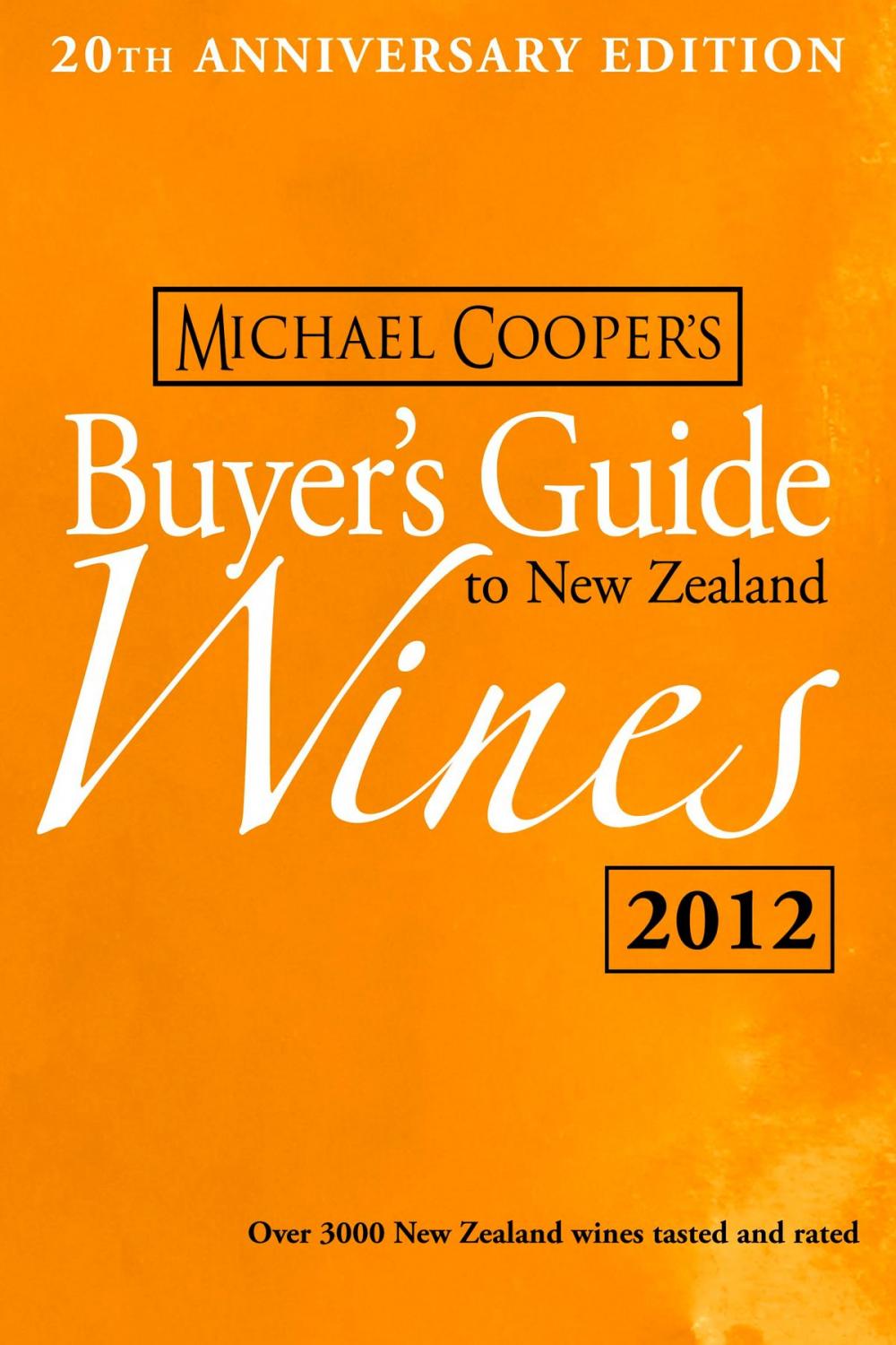 Big bigCover of Buyer's Guide to New Zealand Wines 2012
