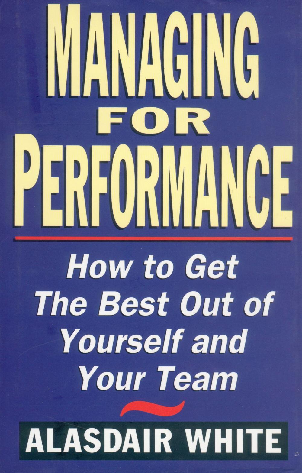 Big bigCover of Managing for Performance