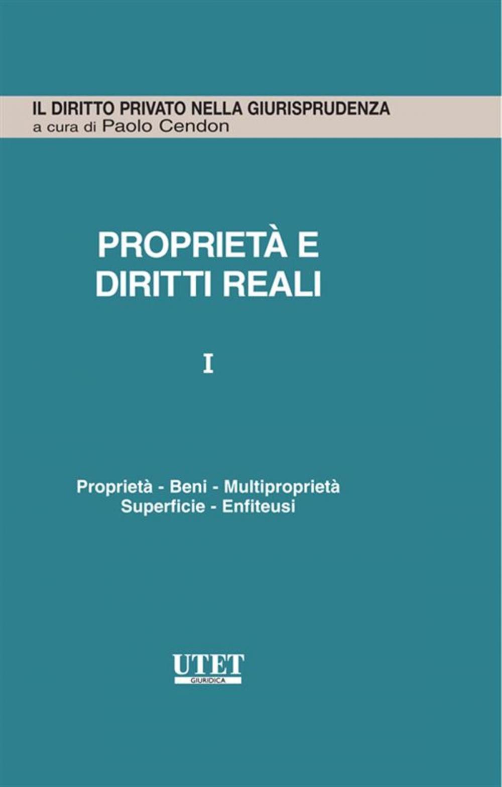 Big bigCover of Proprietà e diritti reali vol. 1