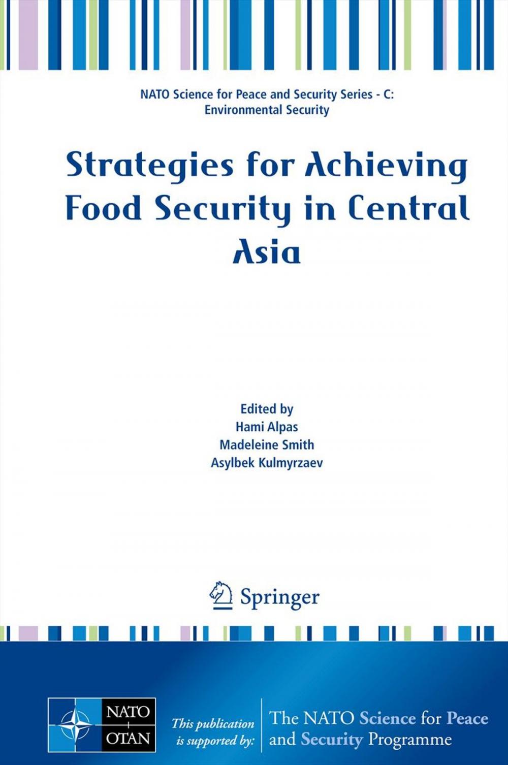 Big bigCover of Strategies for Achieving Food Security in Central Asia