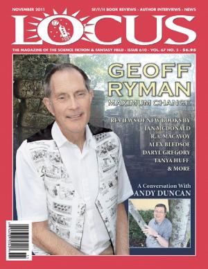 Cover of Locus Magazine, Issue 610, November 2011