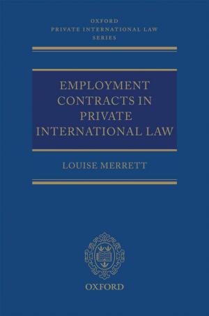 Cover of the book Employment Contracts in Private International Law by Charlotte Brontë, Janet Gezari