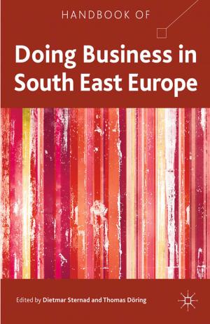 Cover of the book Handbook of Doing Business in South East Europe by Professor Robert Cohen