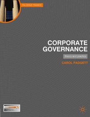 Cover of the book Corporate Governance by Stella Cottrell