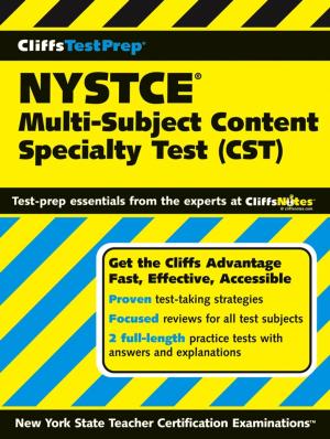 Cover of CliffsTestPrep NYSTCE: Multi-Subject Content Specialty Test (CST)