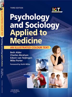 Book cover of Psychology and Sociology Applied to Medicine E-Book