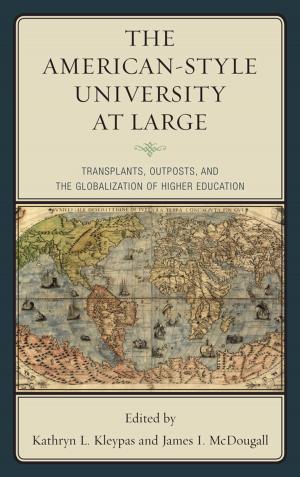 Cover of the book The American-Style University at Large by Nobuko Adachi