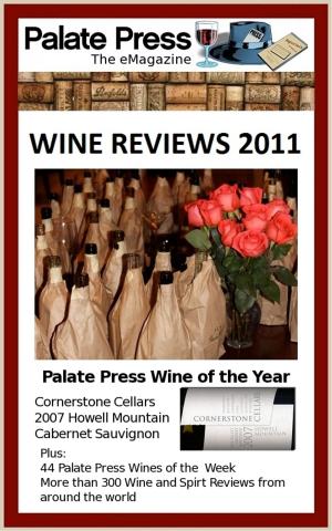 Cover of Palate Press: The eMagazine, Wine Reviews 2011
