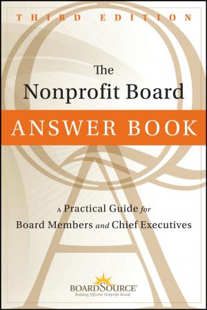 Cover of the book The Nonprofit Board Answer Book by Mary Jane Sterling