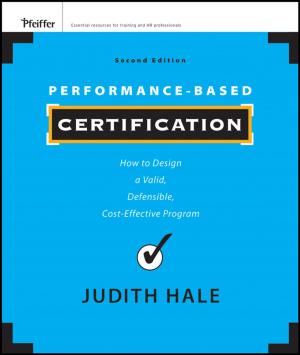 Cover of the book Performance-Based Certification by Andrew F. Parsons