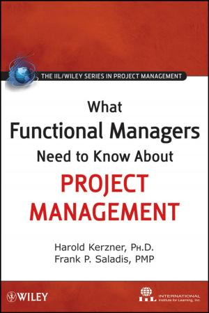 Cover of the book What Functional Managers Need to Know About Project Management by Jonathan M. W. Slack