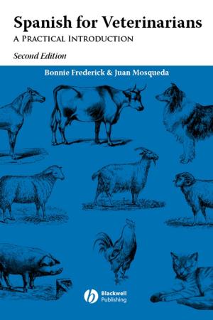 Book cover of Spanish for Veterinarians