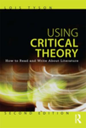 Cover of the book Using Critical Theory by Peter Ovens