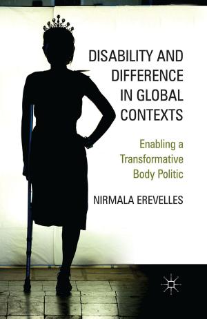 Cover of the book Disability and Difference in Global Contexts by M. Pava