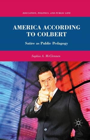 Cover of the book America According to Colbert by H. Askari
