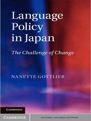 Book cover of Language Policy in Japan