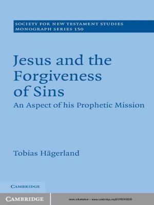 Cover of the book Jesus and the Forgiveness of Sins by Erik Schokkaert, Wulf Gaertner
