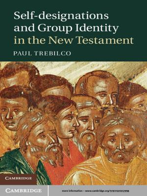 Cover of the book Self-designations and Group Identity in the New Testament by Guglielmo Verdirame
