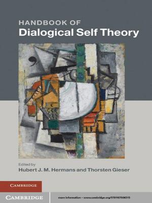 Cover of the book Handbook of Dialogical Self Theory by D. Graham J. Shipley