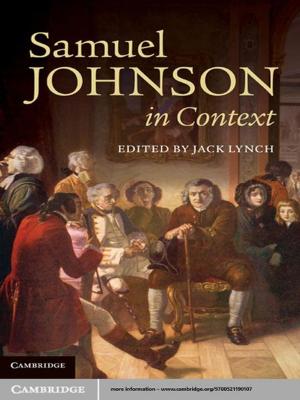 Cover of the book Samuel Johnson in Context by Chris Courtney