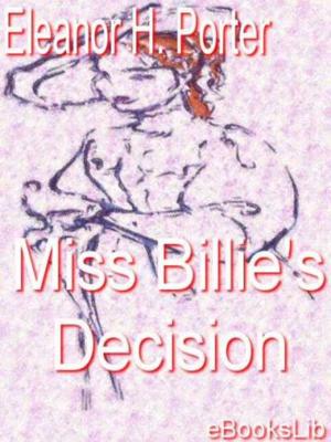 Book cover of Miss Billie's Decision