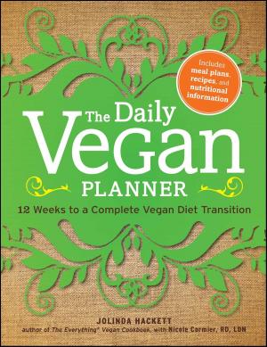 Cover of the book The Daily Vegan Planner by Adams Media