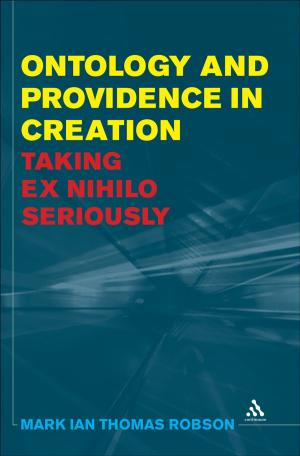 Book cover of Ontology and Providence in Creation
