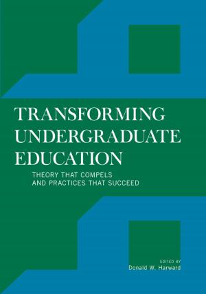 Cover of the book Transforming Undergraduate Education by Robert P. Glick