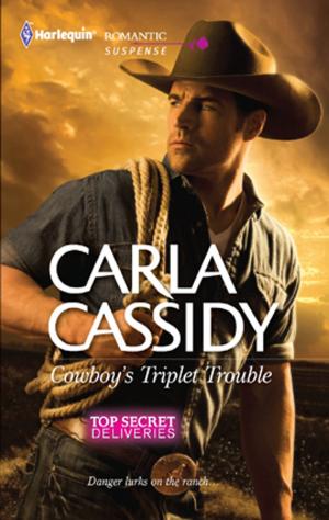 Cover of the book Cowboy's Triplet Trouble by Lynn Huggins Blackburn