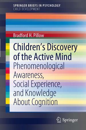 Cover of the book Children’s Discovery of the Active Mind by K. J. Gergen