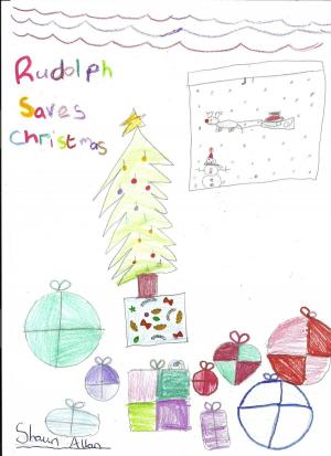 Cover of Rudolph Saves Christmas