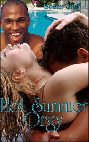 Cover of the book Hot Summer Orgy by Becca Sinh