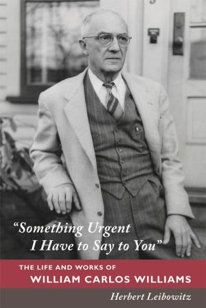 Cover of the book "Something Urgent I Have to Say to You" by Simon Williams