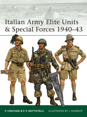 Book cover of Italian Army Elite Units & Special Forces 1940–43
