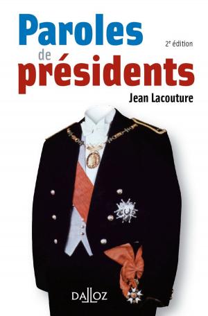 Cover of the book Paroles de Présidents by Yves Mayaud