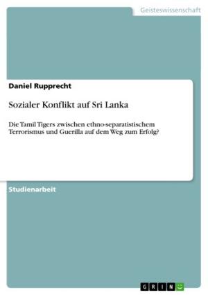 Cover of the book Sozialer Konflikt auf Sri Lanka by Steffen Kruppa