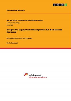 Cover of the book Integriertes Supply Chain Management für die Balanced Scorecard by Heinz Piwonka