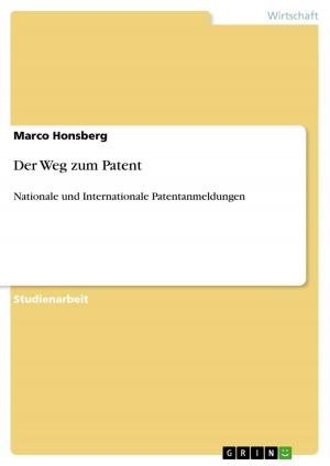 Cover of the book Der Weg zum Patent by Benedikt Breitenbach