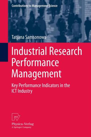 Book cover of Industrial Research Performance Management