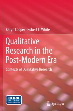 Cover of the book Qualitative Research in the Post-Modern Era by Claudia Zrenner, Harold E. Henkes, Daniel M. Albert