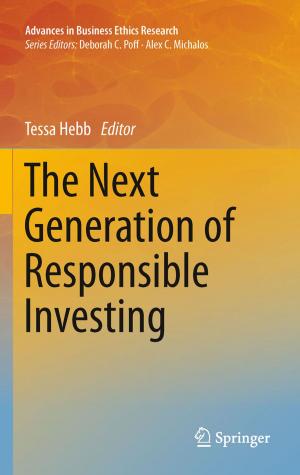 Cover of the book The Next Generation of Responsible Investing by Julio V. Iribarne, H.-R. Cho