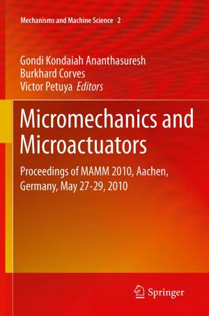 Cover of the book Micromechanics and Microactuators by J.J. Kockelmans