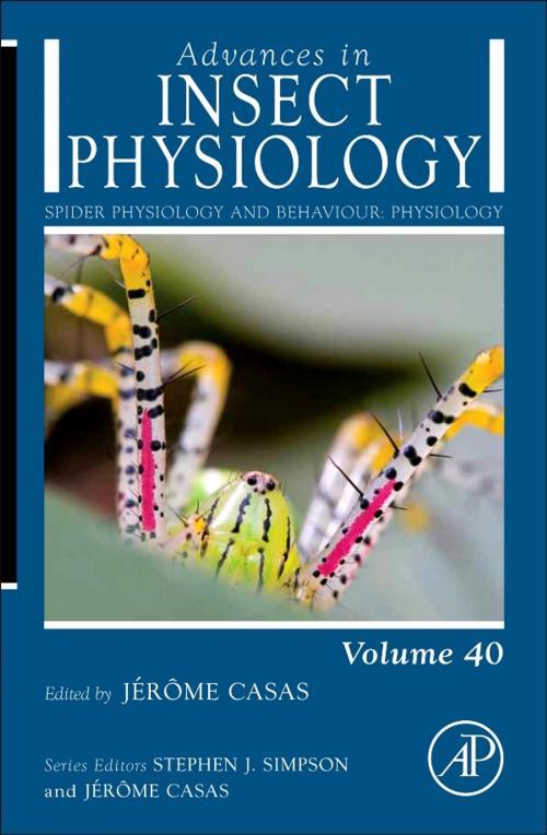 Cover of the book Spider Physiology and Behaviour by Jerome Casas, Elsevier Science