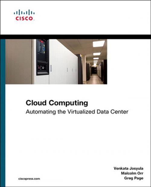 Cover of the book Cloud Computing by Venkata Josyula, Malcolm Orr, Greg Page, Pearson Education